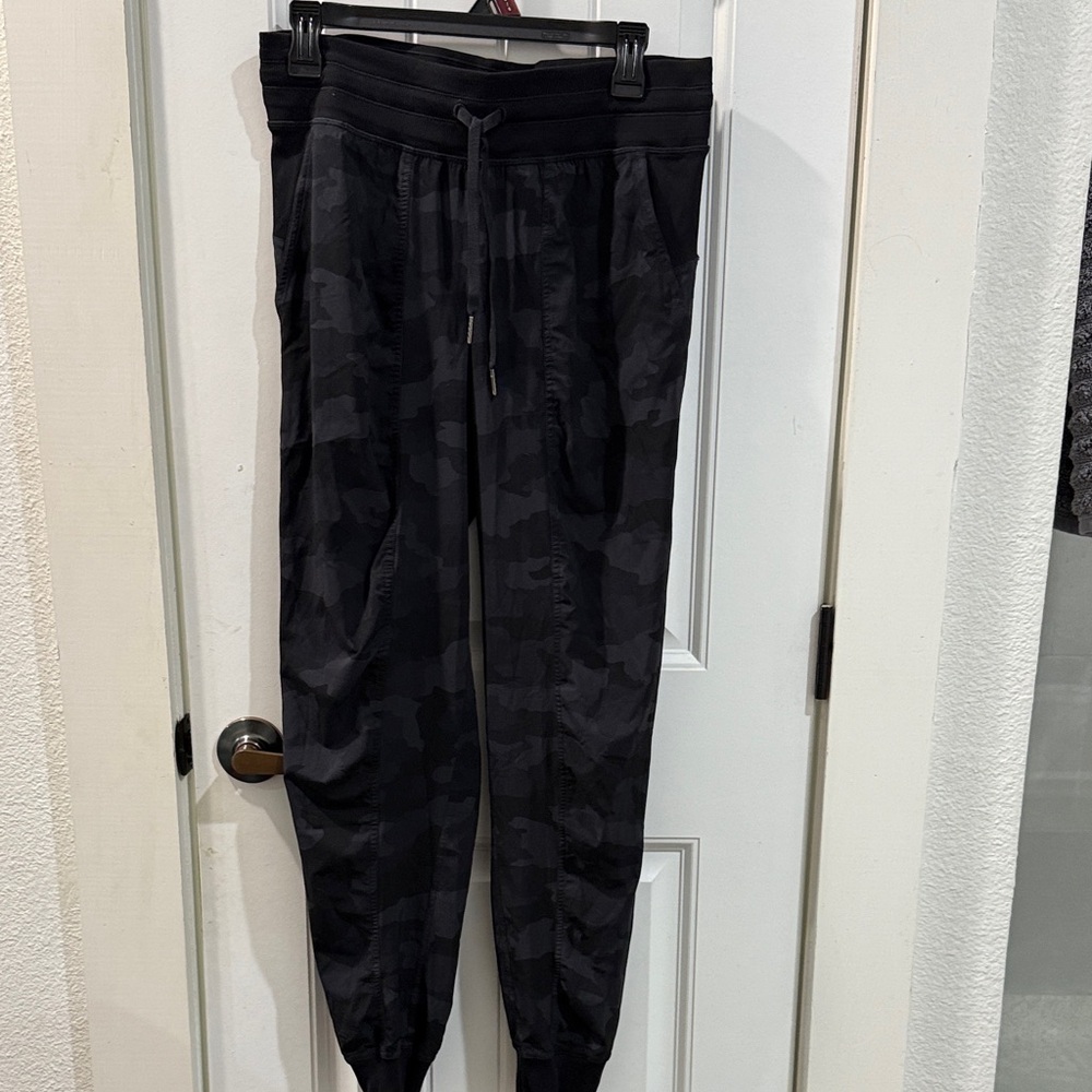Black Camouflage women’s Jogger Pants